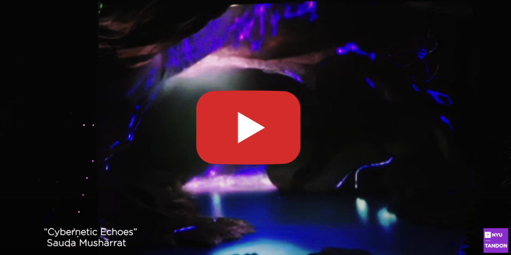 NYU Spring Showcase Video Thumbnail which provides external link to a YouTube video